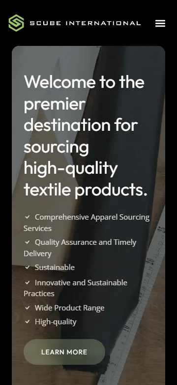 Scube International on a phone