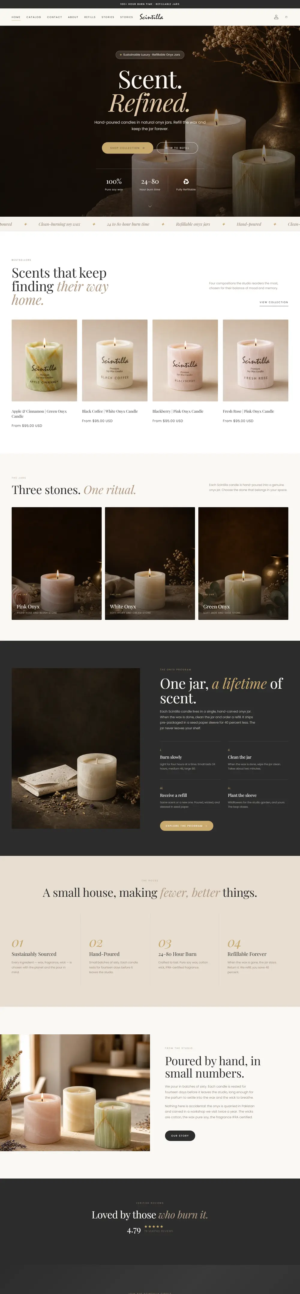 Scintilla home page on a desktop screen